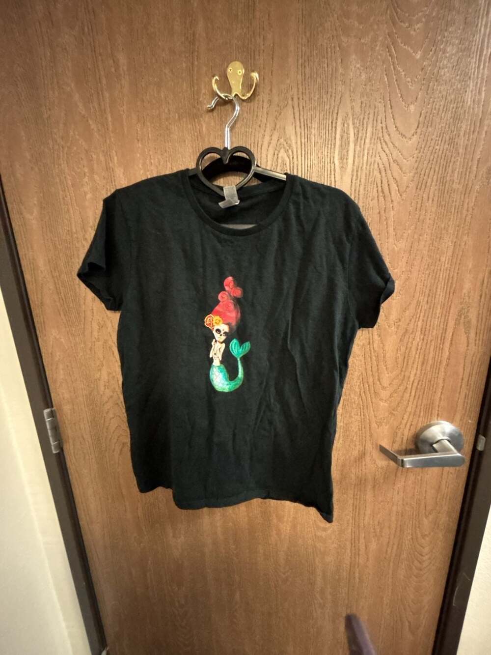 Ariel Day of the Dead Mermaid Women's T-Shirt